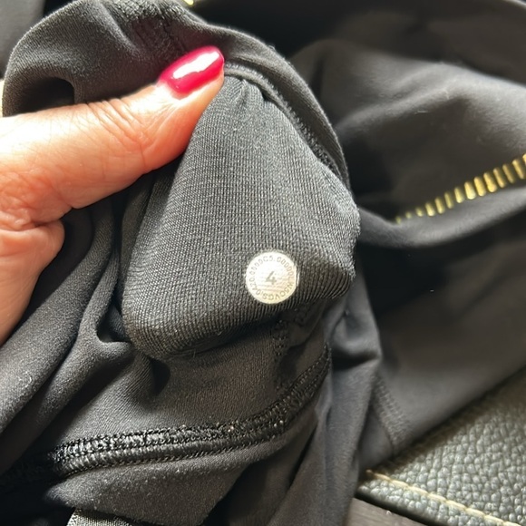 LULULEMON Align High Rise Crop Legging Gold French Press Limited Addition Sz 4 - Picture 8 of 12